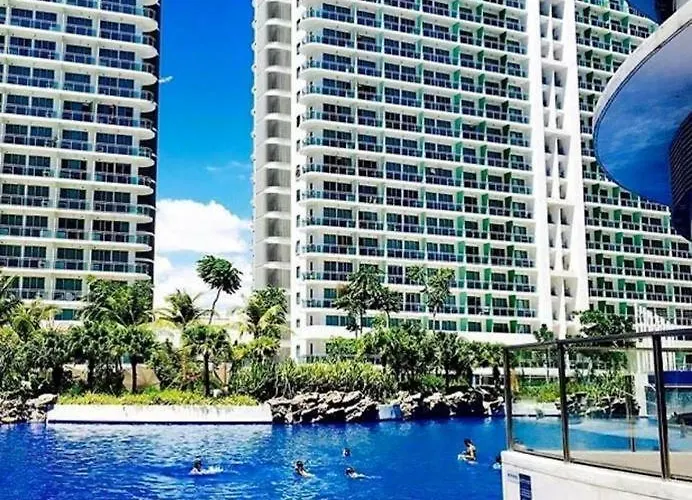 Apartment Azure C3 Balcony Wifi Near Mall Airport